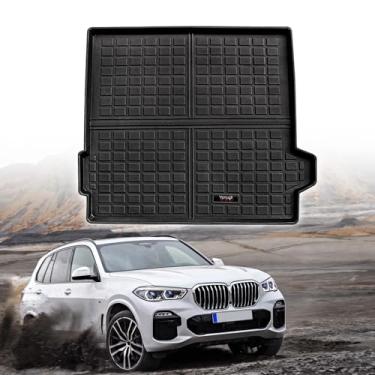 Imagem de Tapetes de carga personalizados para BMW X5 2019-2025, forro de porta-malas para todos os climas, tapete de proteção TPE G05 acessórios (para BMW X5 2019-2025)