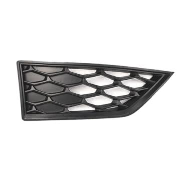 Imagem de KiBcsLic Grelha com moldura direita e grade inferior, acessório automotivo elegante, ventilação em formato de favo de mel resistente 5F0853666C para Seat Leon