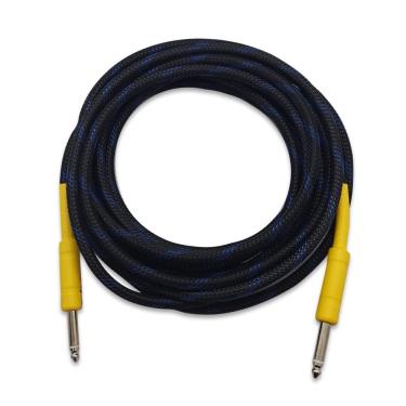 Imagem de Cabo Guitarra Baixo P10xP10 3 Metros Mecsom Malha Naval AZ