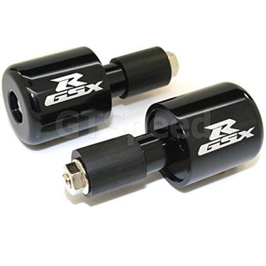 Imagem de GTspeed Barra de extremidade preta "GSXR" para Suzuki GSXR 600 750 1000 1100 TL1000 SV650 SV1000S Hayabusa Katana 600 750 Bandit 1200 (Leia a descrição do produto para a modelagem e a especificação do ano)