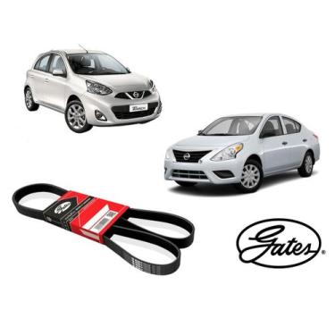 Imagem de Correia Alternador Nissan Versa/March 1.0 12v 2015/2019 - Gates