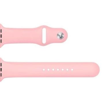 Imagem de Pulseira Para Apple Watch Silicone 38/40mm Rosa Goldentec