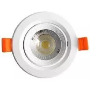 Imagem de Spot Super Led 3W Lampada Redonda - 2700K Branco Quente