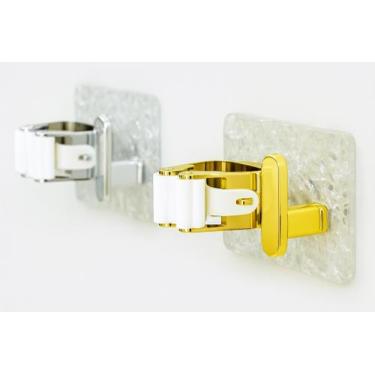 Imagem de Suporte Adesivo Multiuso Para Vassouras Rodos e Utensílios Com Gancho 