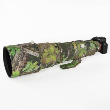 Imagem de CHASING BIRDS Capa protetora de lente à prova de chuva à prova de chuva para Sony FE 600 mm F4 GM OSS (camuflagem selva, com TC 2.0X (SEL20TC))