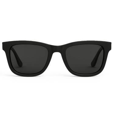 Imagem de ÓCULOS DE SOL SOLON GLASSES PRETO POLARIZADO COM PROTEÇÃO UV400 + CASE RIGIDA + FLANELA + LIMPA LENTES