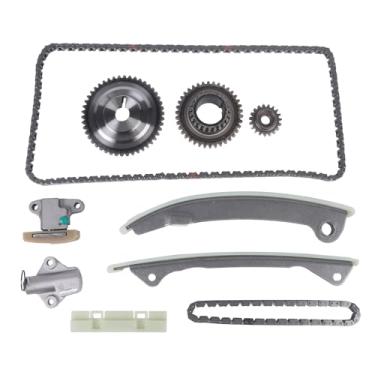 Imagem de Autodevil Kit de corrente de distribuição adequado para Sentra 2007-2012 2.0L 1997CC para Versa 2007-2012 Cube 2009 1.8L 1798CC Peças de tempo do motor de carro com roda dentada da cambota 13028ZJ00A