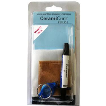 Imagem de Kit Reparo Louça Cerâmica Porcelana Ceramicure - Branco Deca