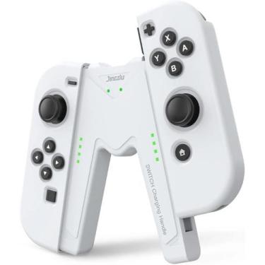 Imagem de Base De Carregamento Para Joy-Con Do Switch, Carregador Portátil Em Fo