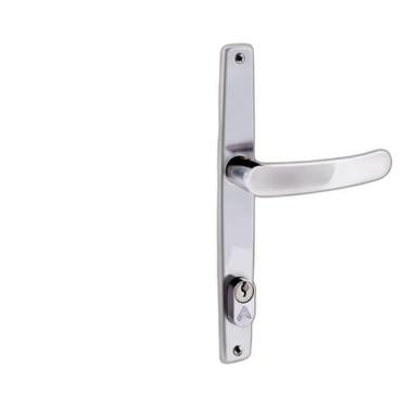 Imagem de Fechadura Para Porta Externa Perfil Estretiro + Dobradiças - Alianca