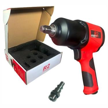 Imagem de Chave De Impacto Pneumática 1/2" Profissional 88kg R2