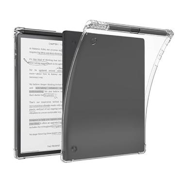 Imagem de ZZOUGYY Capa E-Reader para Kobo Elipsa 2E 26.2 cm (lançado em 2023), capa traseira ultrafina de TPU transparente transparente com slot para e-book Kobo Elipsa/Elipsa 2E (para Kobo Elipsa/Elipsa 2E