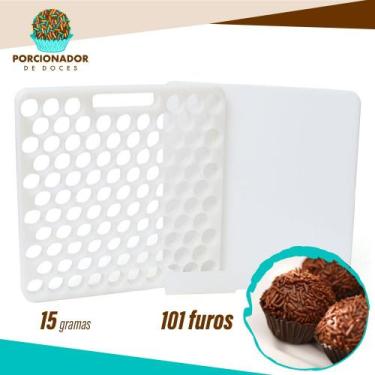 Imagem de Placa Porcionadora De Doces Brigadeiro Beijinho 15g Envio Já - Tribo S