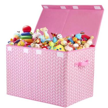 Imagem de Caixa de armazenamento de brinquedos Mayniu Large para meninas e crian