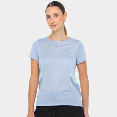Imagem de Camiseta Dry Aero Flow Feminina - Mizuno, Azul, M