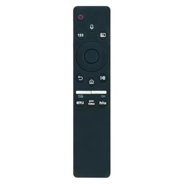 Imagem de ALLIMITY Controle remoto de substituição por voz BN59-01312A compatível com Smart TV Samsung Full HD 1080P QN75Q7DRAF QN75Q80RAF QN75Q900RBF QN75Q90RAF QN82Q60RAF QN82Q6DRAF QN82Q70RAF QN82Q70RAF DRAF