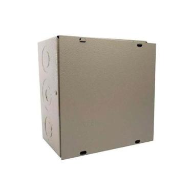 Imagem de Caixa De Passagem Elétrica Metalica Externa 12,5x12,5x8,2cm - Cemar R.
