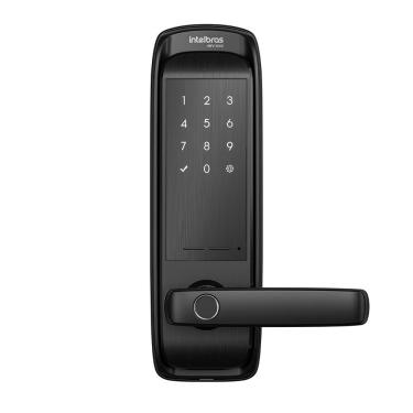 Imagem de Fechadura Digital Inteligente de Embutir MFV 3000 Preta Intelbras