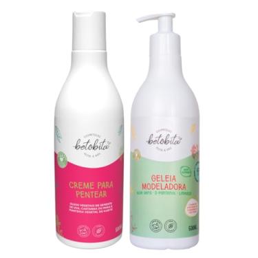 Imagem de Creme de Pentear e Geleia Modeladora Cachos Crespos 500ml