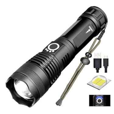 Imagem de Lanterna Tática Militar LED CREE Lorben T9 Zoom 2000x GT6090