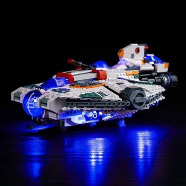 Imagem de Hilighting Upgraded Led Light Kit for Lego Ahsoka Ghost & Phantom II Building Set, Compatible with Lego 75357 (Model Not Included)