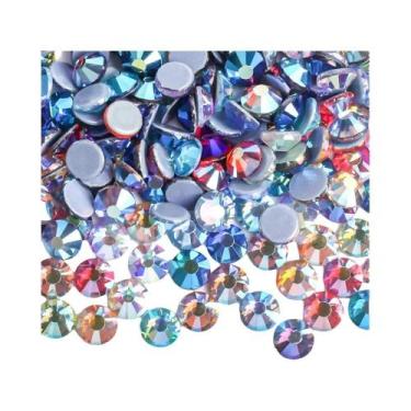 Imagem de Strass Termocolante DMC Cor Verde Vulcão Hot Fix Cristal Para Costura 