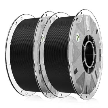 Imagem de Creality Filamento Hyper PLA Filamento para impressora 3D: alta velocidade 30-600 mm/s, suporte de bobina de 2 kg CFS 1,75 mm, serve para a maioria das impressoras 3D e combo K2 Plus, 2 PLA pretos