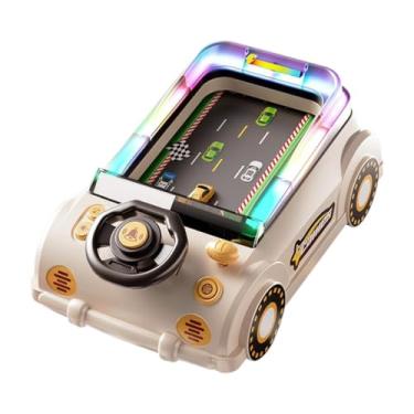 Imagem de Dynwave Console de jogos de corrida para crianças, jogo de carro de condução simulado com efeitos sonoros, brinquedo educacional de aprendizagem para berçário