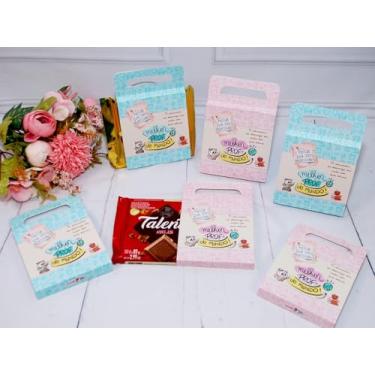 Imagem de Dia Dos Professores Capinha com alça para Talento Grande Pegue e Monte (10 unidades Rosa)