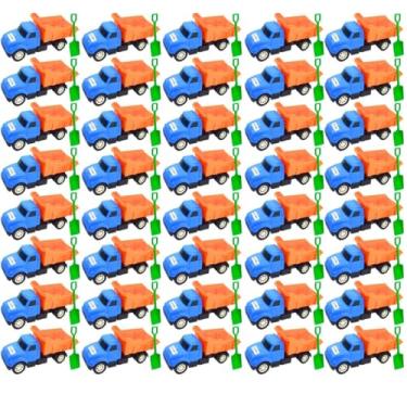 Imagem de Kit 50 Brinquedos Caminhão Com Pá Carrinho Doação Infantil Criança
