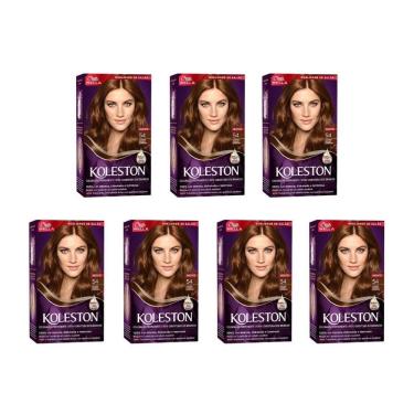 Imagem de Coloraçao Koleston 54 Castanho Dourado Acobreado-Kit C/7Un
