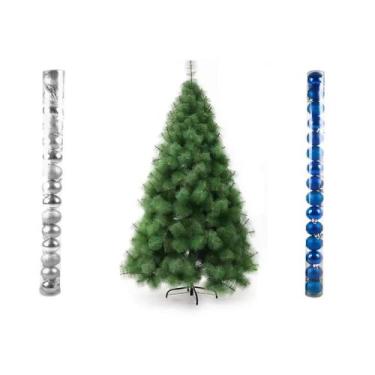 Imagem de Arvore De Natal Pinheiro 1,2 Metros 90 Galhos Com Enfeites - lojas vm