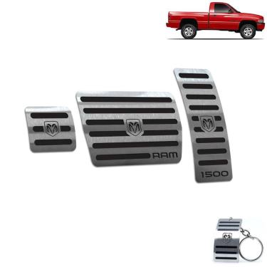 Imagem de Pedaleira Automático Dodge Ram 1500 1994 A 2001 Preto