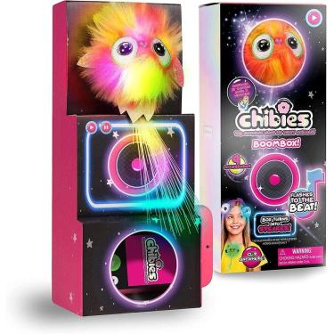 Imagem de Chibies Boom Box Sparkle Parrot interativo com brilhos de música