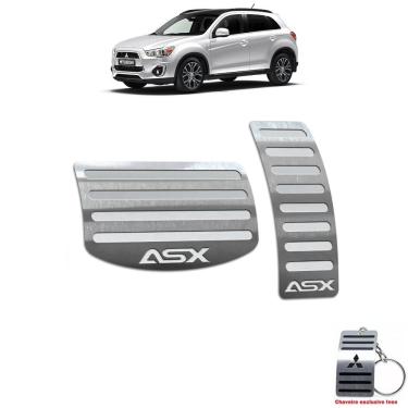 Imagem de Pedaleiras Aço Inox Asx 2011/2017 Automático Prata