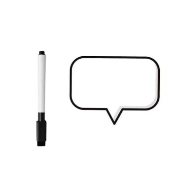 Imagem de Lembrete Magnética, Ima de Geladeira, Lousa -  Anotações com Caneta