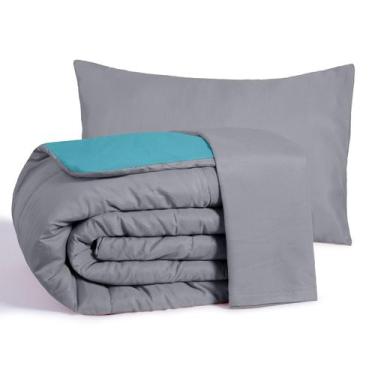 Imagem de Kit Edredom Casal Queen 3 Peças Margarida Cama Box - Mr Dias, Tiffany 