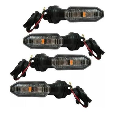 Imagem de Kit Com 4 Pisca Led Seta Honda Cb Twister 250 2019 Titan Fan