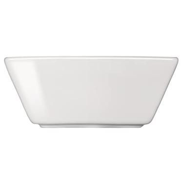 Imagem de Saladeira em porcelana, modelo Americana, Quadrada, Tamanho M, Germer, Branco