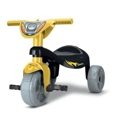 Imagem de Triciclo Motoca Infantil Heróis Morceguinho Batman Com Haste Tchuco Samba Toys