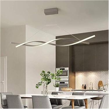 Imagem de Boutique Led Foil Sheen Boutique Lustre Compatível com Led Escritório Restaurante Cozinha Lustre Moda, Vintage