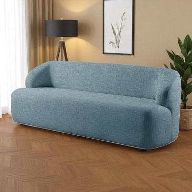 Imagem de Sofá Fixo Noah 3 Lugares Luxo 2,20m Castellar Móbile