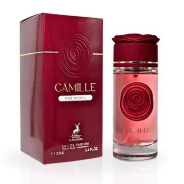 Imagem de Perfume Camille Lattafa 100ml Feminino Importado Original Longa Duraçã