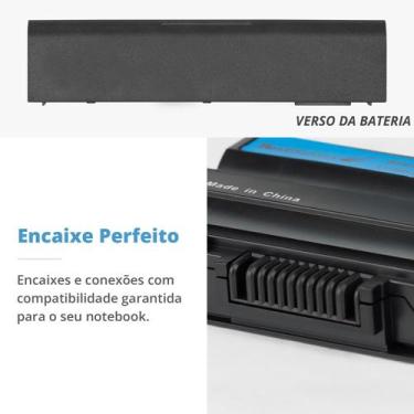 Imagem de Bateria para Notebook Dell Inspiron 14R (N7420) - BestBattery, Preto