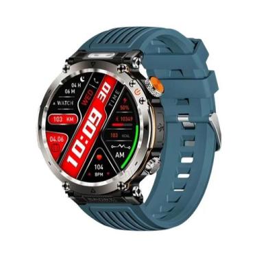 Imagem de Relógio Inteligente Militar Masculino Com Tela De 1,7 Polegadas, Chama