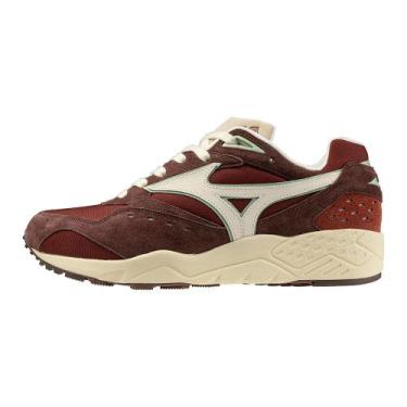 Imagem de Tênis Casual Mizuno Contender Premium, Vermelho, 39