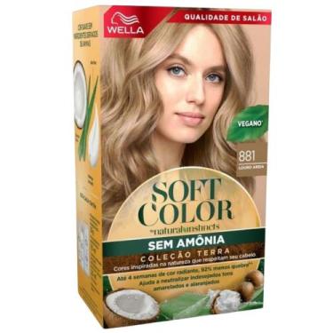Imagem de Tintura Soft Color Wella Louro Areia 881