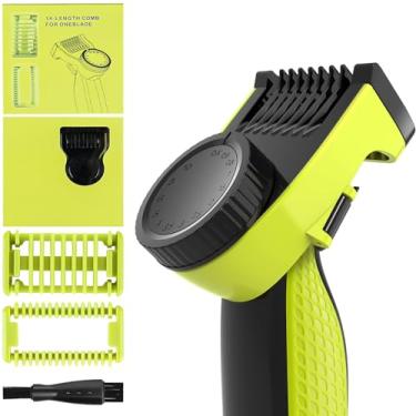 Imagem de Zenkon Guia Smart Ajustável Pente para Philips OneBlade, Aparo e Barbear Prático e Confortável, 14 Níveis, Compatível com QP25XX/QP26XX/QP65XX/QP66XX