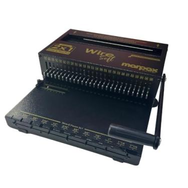 Imagem de Encadernadora Wire-o 2X1 Black Soft Conjugada Manual 15fls