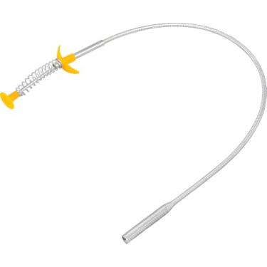 Imagem de Desentupidor Flexível com Garras 90cm Aço Inoxidável Pega Cabelo Pia Ralo Cano